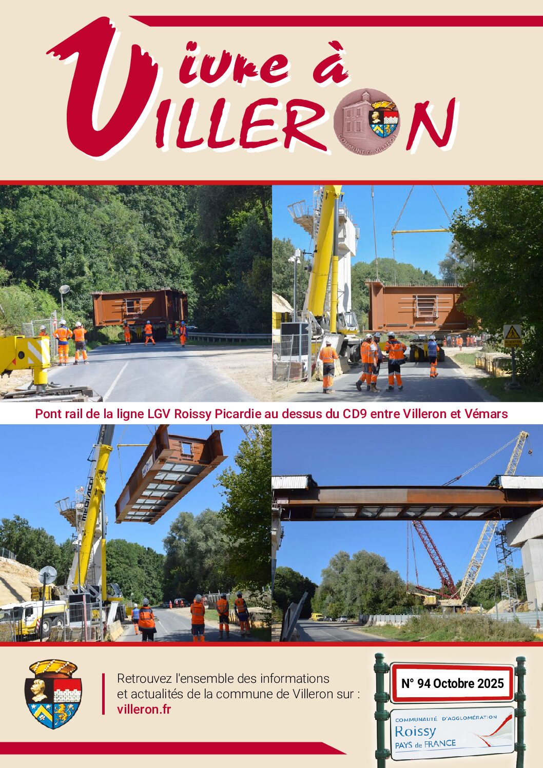 Vivre à Villeron – Octobre 2025